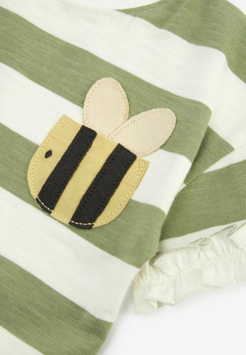 Next Kinder EMBROIDERED - T-Shirt Print - Dark Green – Bild 3