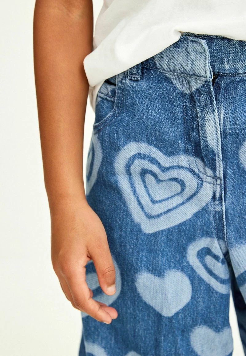 Next Kinder Jeans Relaxed Fit - Mottled Blue – Bild 3