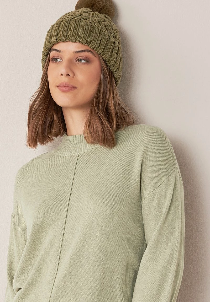 Next Damen LONG COSY - Strickpullover - Green – Bild 2