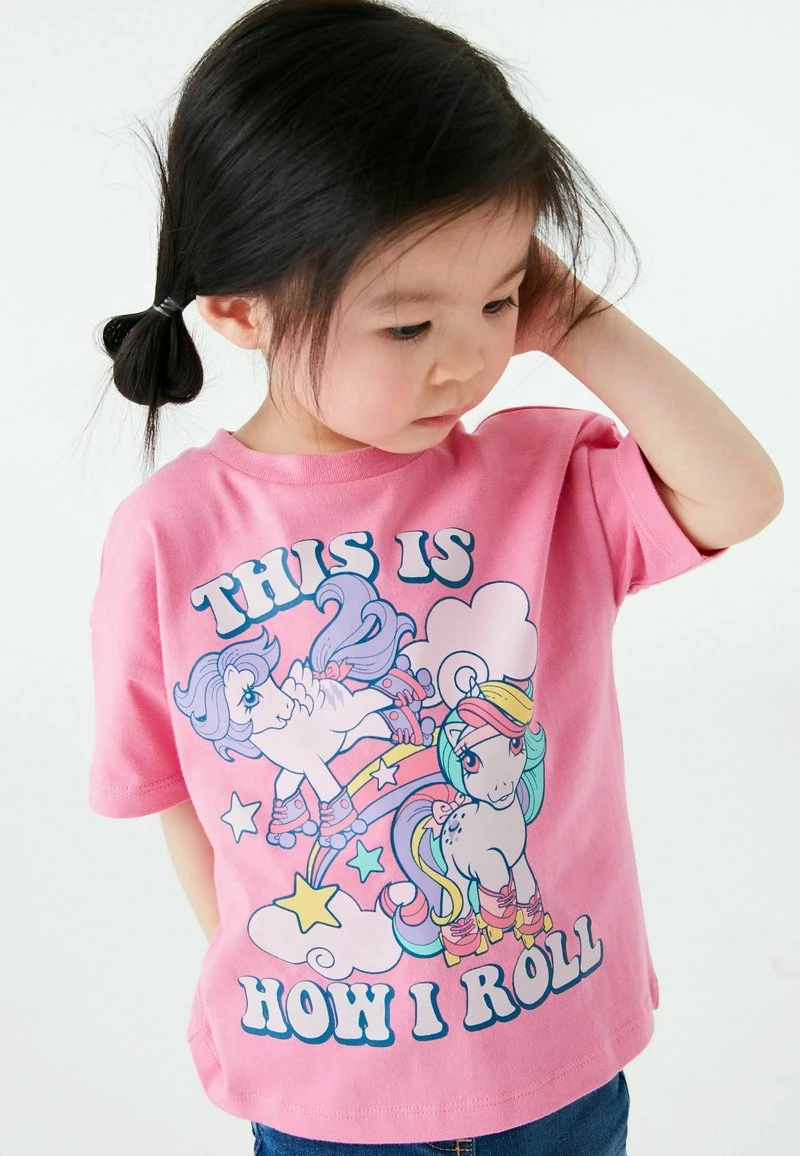 Next Kinder T-Shirt Print - My Little Pony Pink – Bild 2