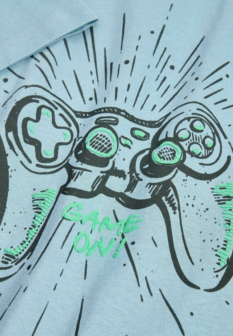 Next Kinder SHORT SLEEVE GRAPHIC (3-16YRS) - T-Shirt Print - Light Blue Gamer – Bild 3