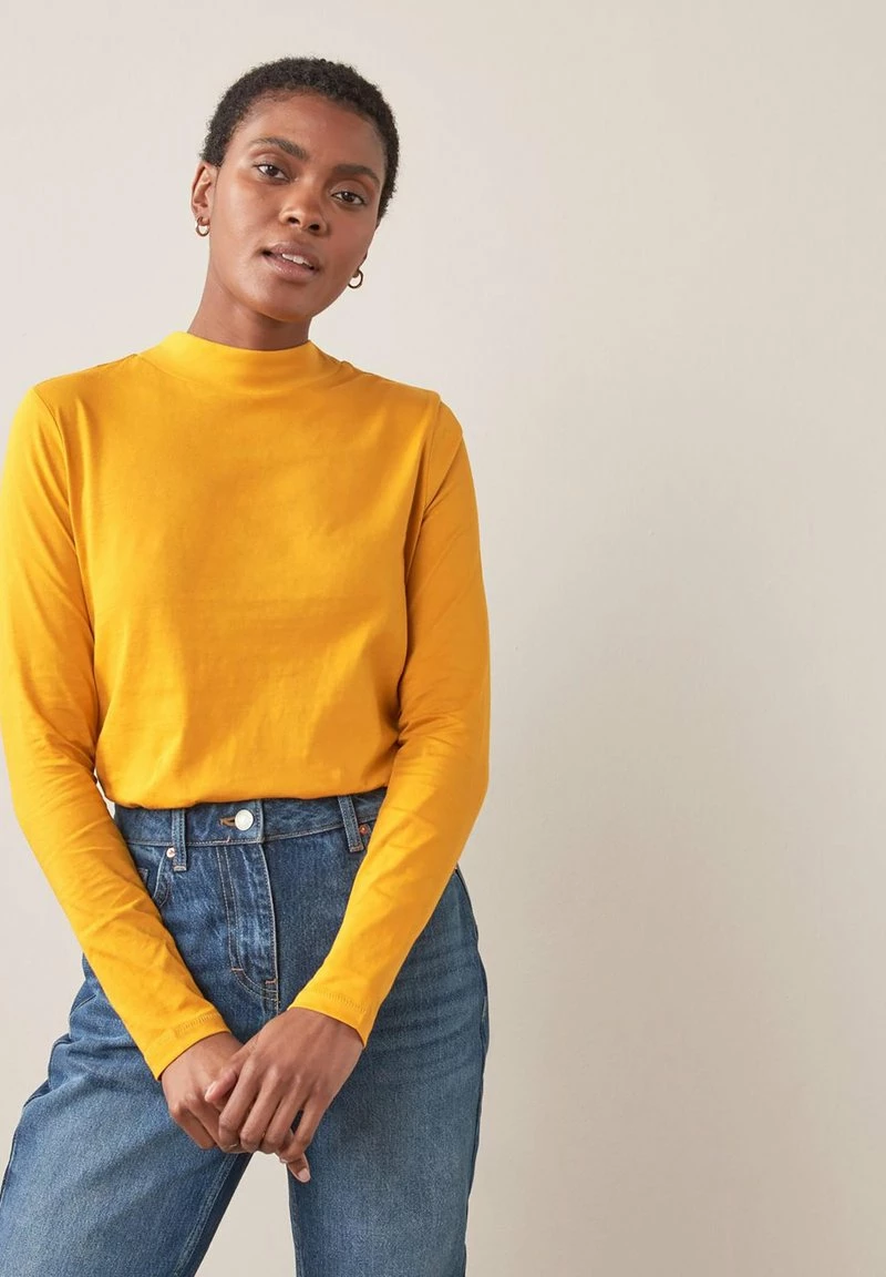 Next Damen Langarmshirt - Yellow