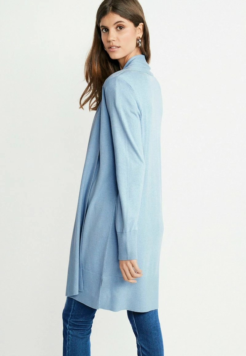Next Damen LONGLINE - Strickjacke - Light Blue – Bild 2