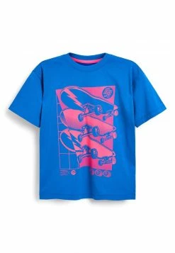Next Kinder GRAPHIC - T-Shirt Print - Cobalt Blue Skateboard