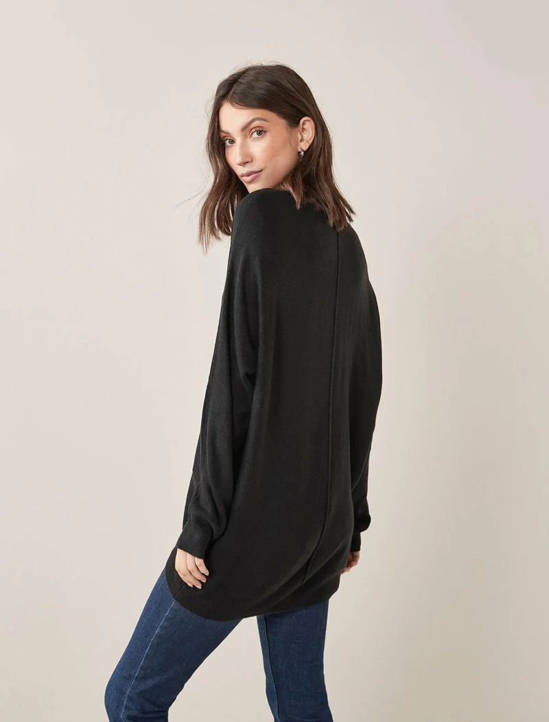 Next Damen COSY - Strickpullover - Black – Bild 3