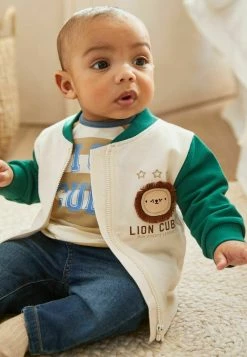 Next Kinder VARSITY - Bomberjacke - Cream