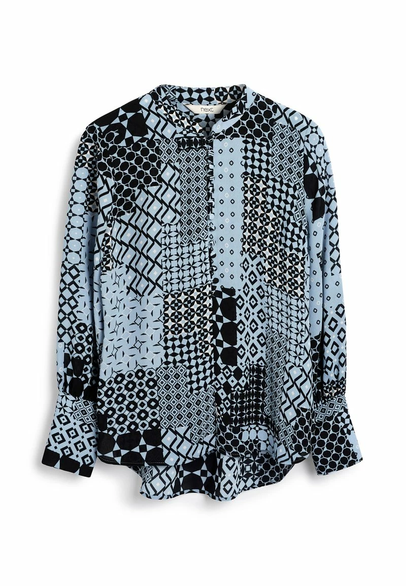 Next Damen Tunika - Blue Patch Print – Bild 4