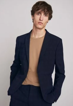 Next Herren Sakko - Mottled Light Blue