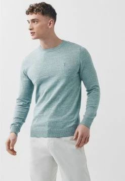 Next Herren CREW - Strickpullover - Green