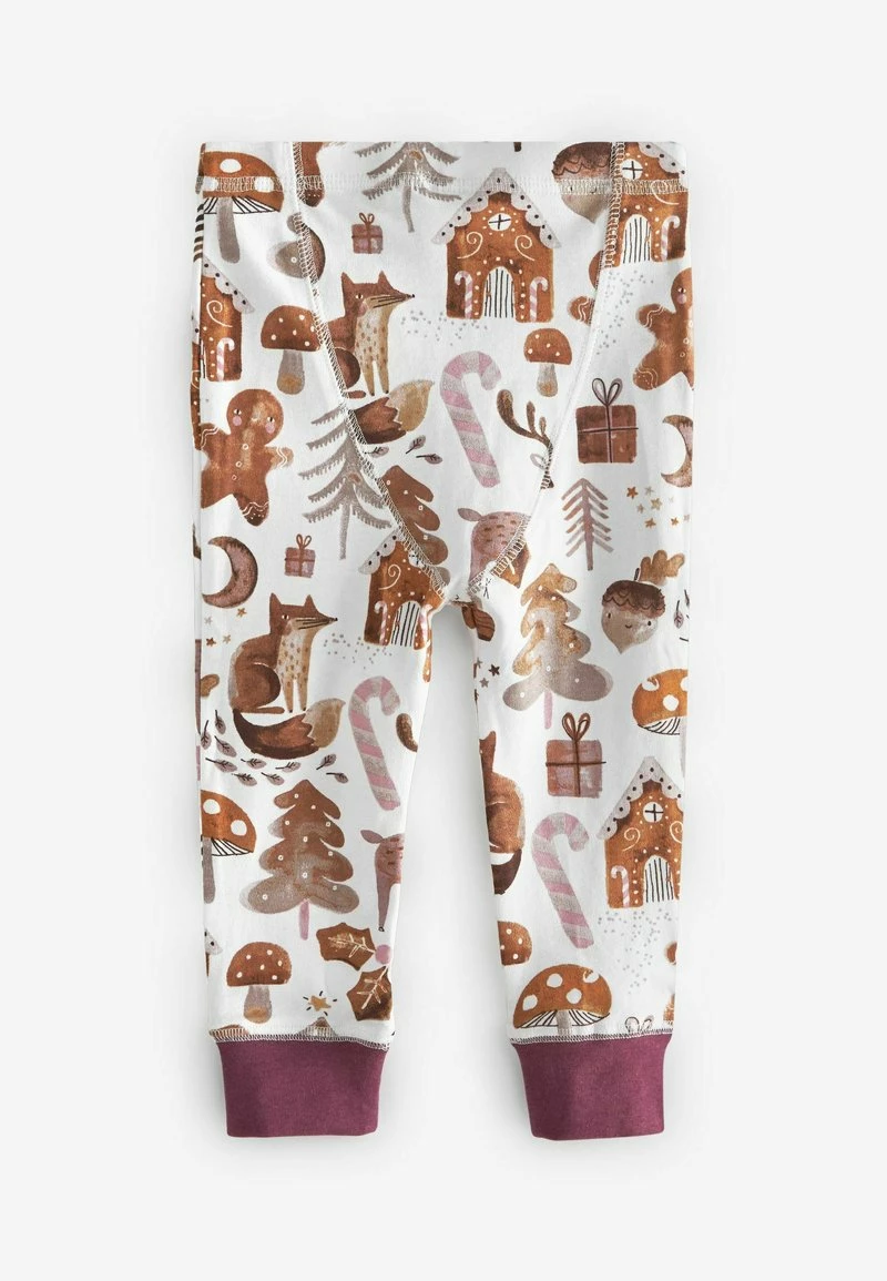 Next Kinder 3 PACK - Nachtwäsche Set - Purple/brown/white – Bild 7